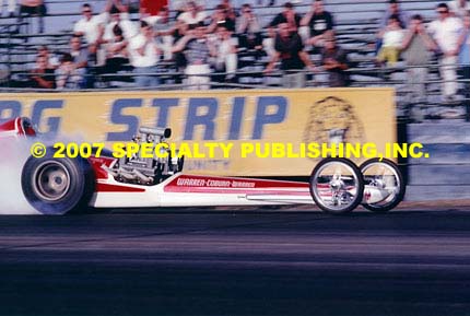 Lions Rare Photographic Memories drag racing photo - Warren, Coburn, Warren at Lions