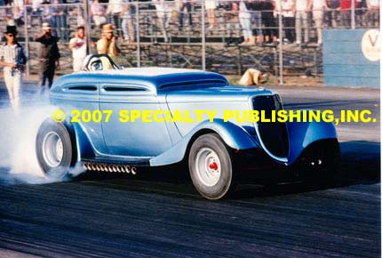 Lions Rare Photographic Memories drag racing photo - Big Al