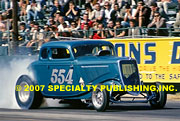 Lions Rare Photographic Memories drag racing photo
