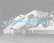 Lions Rare Photographic Memories drag racing photo