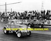 Lions Rare Photographic Memories drag racing photo