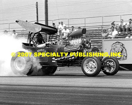 Lions Rare Photographic Memories drag racing photo - Harrell & Borsch