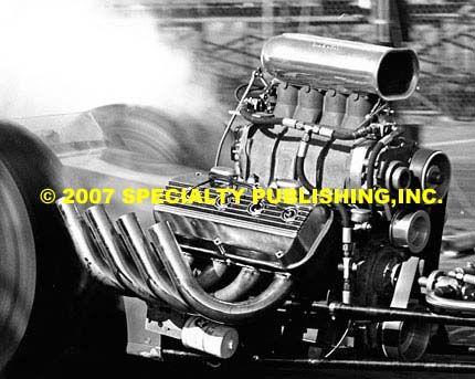 Lions Rare Photographic Memories drag racing photo - Yeah, It's a Hemi