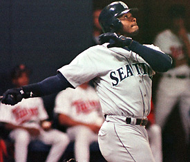 Ken Griffey Jr.  he's back