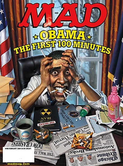 Mad Magazine Obama cover
